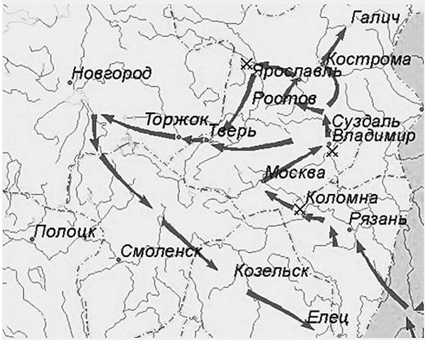 2. Назовите человека, совершившего поход по данному маршруту: