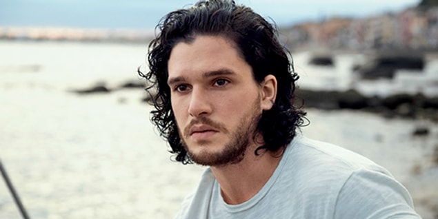 4. Game Of Thrones'un yakışıklı oyuncusu Kit Harington, tam bir esmer yakışıklısı vallahi.