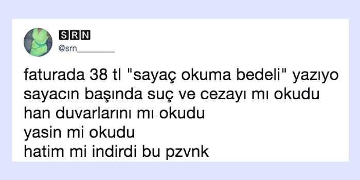 Yüksek Gelen Faturalara Haklı İsyanını Dile Getiren Vatandaş Paylaşımları