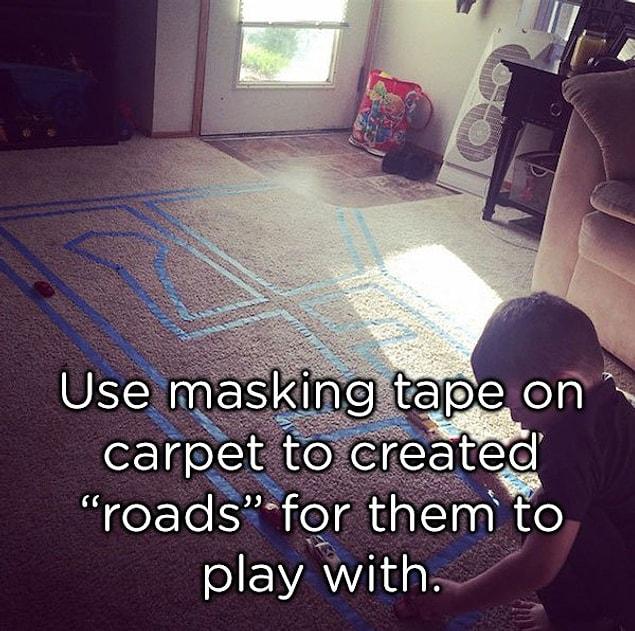 27. Use masking tape!