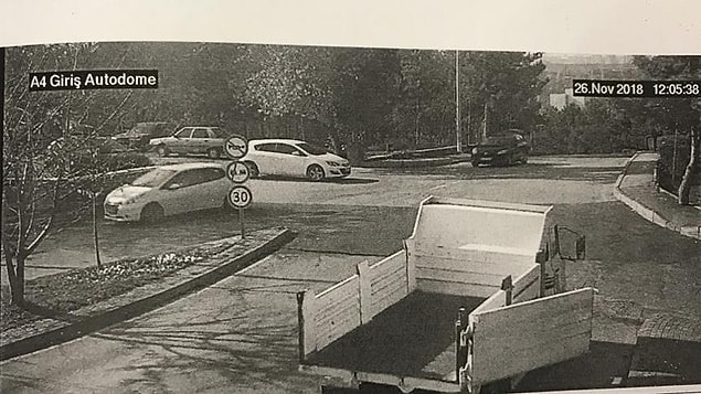 İddianamede, ODTÜ'deki güvenlik kamerası görüntüleri ve fotoğraflarına da yer verildi.
