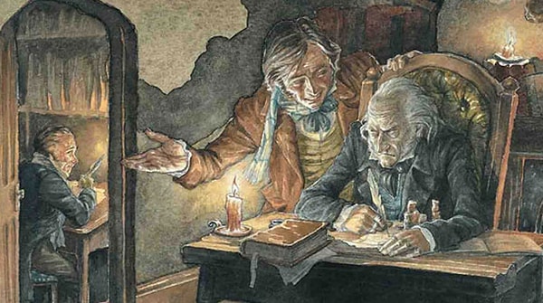 1. Чарльз Диккенс "Рождественская песнь в прозе"