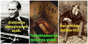 Tarihte Bu Hafta Neler Oldu: Atatürk'ün Vasiyetnamesi Açıldı, Mısır Firavunu'nun Mezarına Girildi, Oscar Wilde ''Birimiz Gitmeli" Notuyla İntihar Etti!