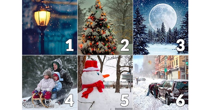 Тест: Выберите фото, с которым у вас ассоциируется декабрь, а мы предскажем, как может измениться ваша жизнь в этом месяце