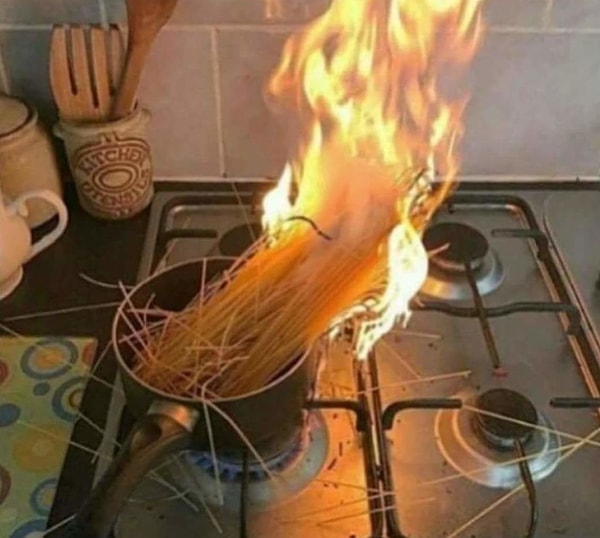 9. Вообще, готовка — это то, к чему в пьяном виде лучше не приступать