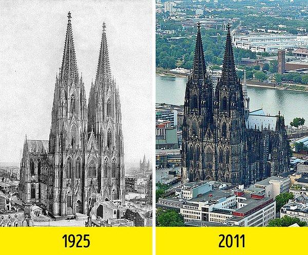 6. Almanya'daki Cologne Katedrali