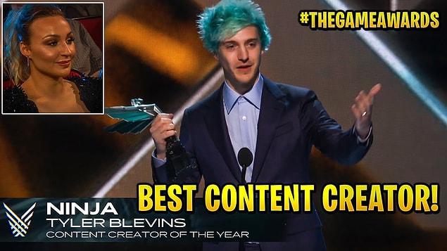 Content Creator/Streamer of the Year - Winner: Ninja