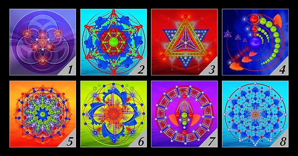 А теперь внимательно всмотритесь в голограммы и выберите одну из них: