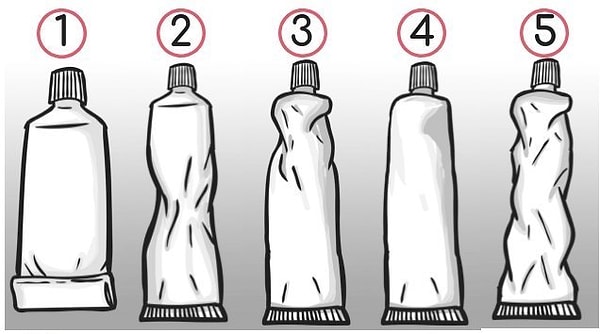 Выберите, как вы выдавливаете пасту: