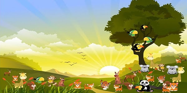 9. И последнее: посчитайте, сколько здесь жирафов?