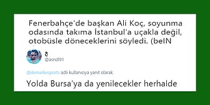 Ali Koç'un Futbolculara Verdiği Otobüs Cezasına Goygoy Yapmayı İhmal Etmemiş 17 Kişi