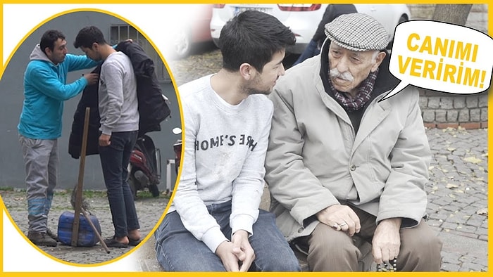 Ne Güzel İnsanımız Var: Üşüyen Gence Üzerindeki Montu Veren Temizlik Görevlisi