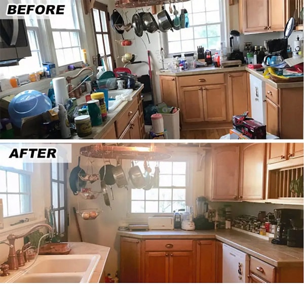 1. На такой кухне вдвойне приятнее готовить.