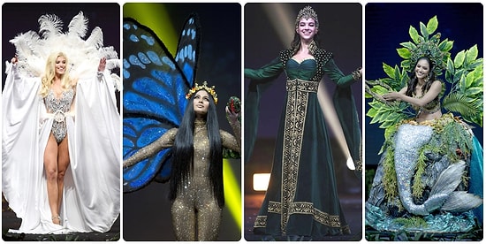Miss Universe 2018 Yaklaşıyor! Adaylar Ülkelerinin Geleneksel Kıyafetleriyle Sahneye Çıktı