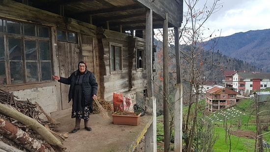 Rize'de Zemini Kayan Köyün Sakinleri Korku İçinde: 'Bastığım Yer Çöküyor'