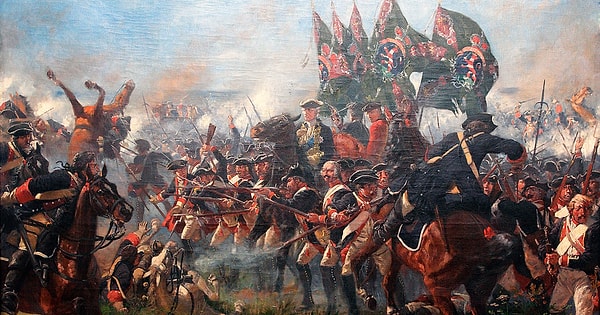 5. Семилетняя война (1756-1763) - один из самых крупных военных конфликтов XVIII века, в который были втянуты не только европейские державы, но и страны Африки, Азии, Южной и Северной Америки. А против кого воевала Россия?