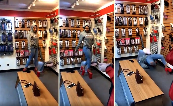 Giydiği Topuklu Ayakkabılarla Yürüyemeyen Kadının Atomlarına Bölündüğü Anlar