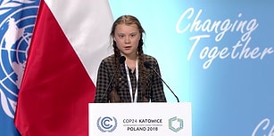15 Yaşındaki Aktivist Greta Thunberg'in Konuşması BM İklim Zirvesi'ne Damgasını Vurdu