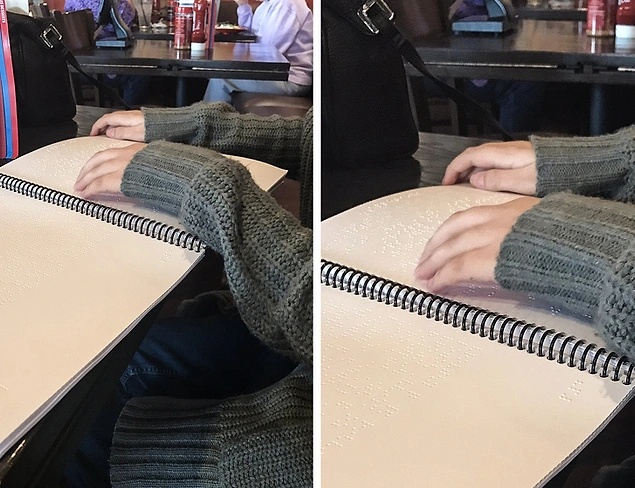 18 yaşında ilk kez restoran menüsünü okuyabilen kız:
