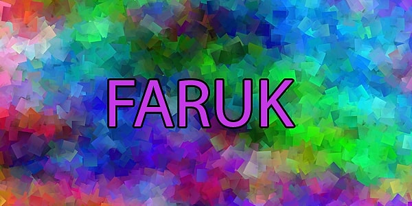 Faruk!