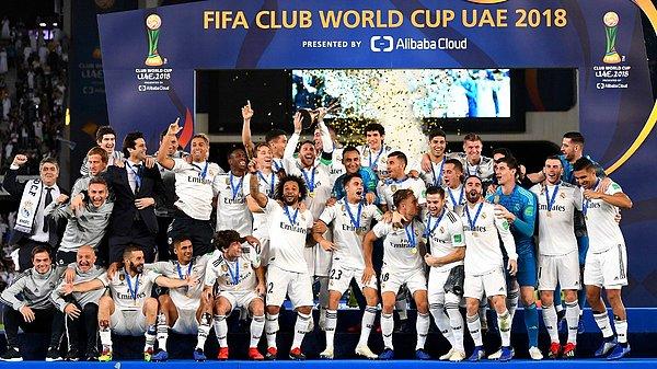 Real Madrid, Al Ain'i 4-1 mağlup etti ve üst üste 3. kez, toplamda 4. kez FIFA Dünya Kulüpler Kupası şampiyonu oldu.