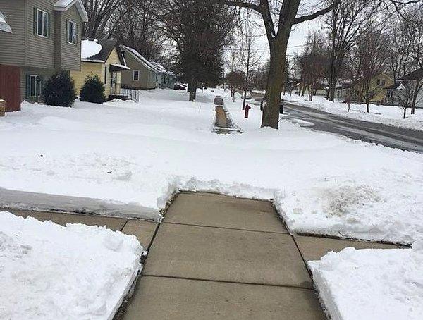 16. Komşu ile aranızda çıkan 'kar' sorunsalı.