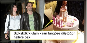 Hey Gidi Rockstar! Kaan Tangöze ve Kıvılcım Ural'ın Baby Shower Partisinde Yaptırdığı Pembe Pastaya Gelen Komik Tepkiler