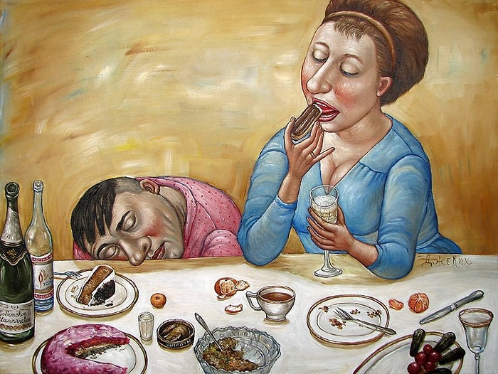 Путешествие в СССР: картины Анжелы Джерих, погружающие в атмосферу тех времен