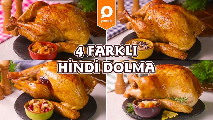 Yeni Yıl Sofrasının Vazgeçilmezi: Hindi Dolmanın 4 Farklı Hali Nasıl Yapılır?