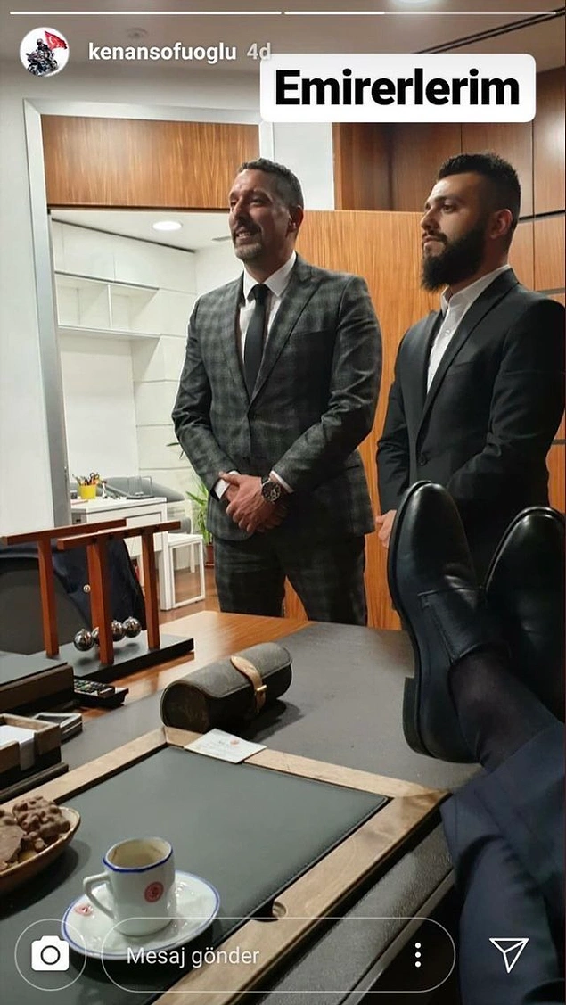 Kenan Sofuoğlunun Emir eri açıklaması yapan danışmanı istifa etti Kenan Sofuoğlunun Emir eri açıklaması yapan danışmanı istifa etti