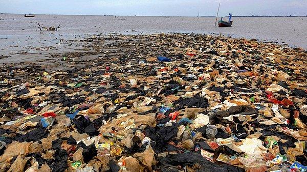 3. 2018'e damgasını vuran konulardan biri de dünyadaki plastik atık sorunuydu.