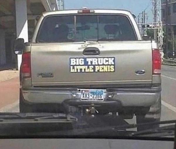 12. Большой грузовик, но маленький ...