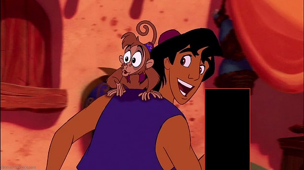 4. Аладдин держит в руках...