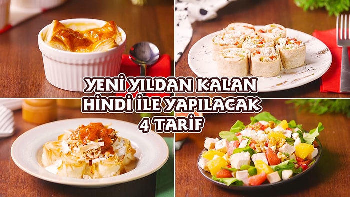 Yeni Yıldan Kalan Hindi ile Yapılacak 4 Farklı Tarif