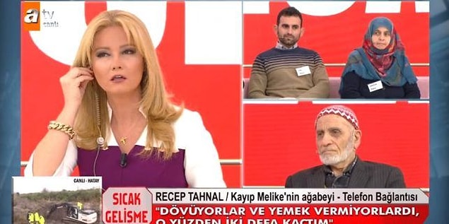 5 gün sonra cezaevinden çıkıp yayına geri dönen enişte Tuncer, bu kez Havva Palu'yu cinayetlerin sorumlusu olarak gösterdi.