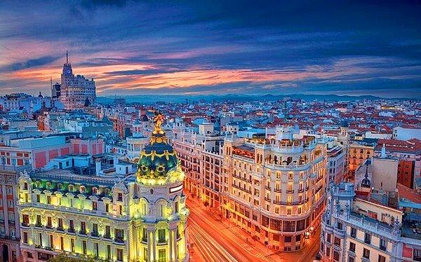 7. Madrid, İspanya