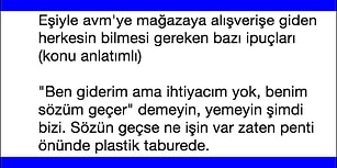 Karısıyla - Sevgilisiyle Alışveriş Yapmak Zorunda Kalan Erkekler İçin Deneyimli Kocadan Aşırı İyi Tavsiyeler