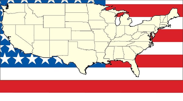 2. А теперь назовите самый большой по площади штат США.