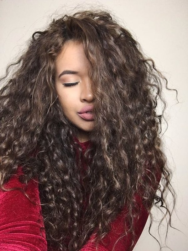 11. У меня кудрявые волосы