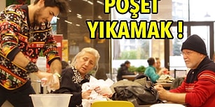 Paralı Poşet Uygulamasını Ti'ye Almak İçin Poşetleri Köpükle Yıkayıp Yeniden Kullanan Gence İnsanların Tepkileri