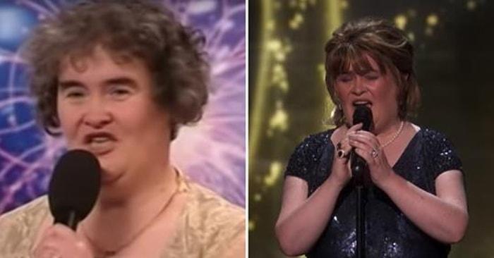 9 Yıl Aradan Sonra Yeniden Yetenek Yarışmasına Katılan 'Susan Boyle' Yine Ortalığı Yıktı!