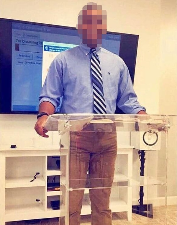 3. И этот мужчина, конечно же, не описался :)