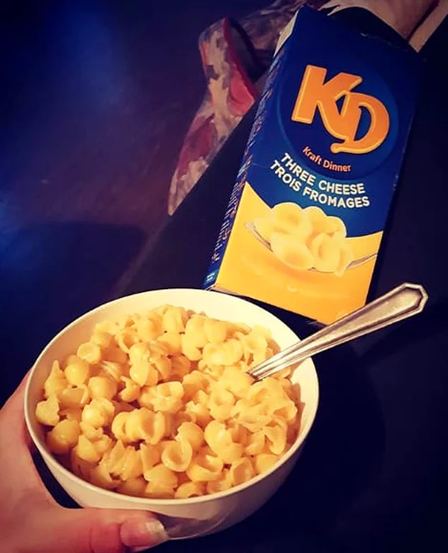 Kanada: Bir kutu "Kraft Dinner"