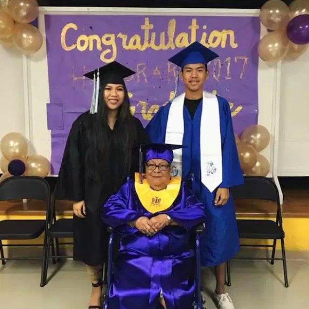 13. "Büyükannem lise diplomasını erkek kardeşim ile aynı sene aldı, ben onun üniversiteden mezun olan ilk torunuyum."