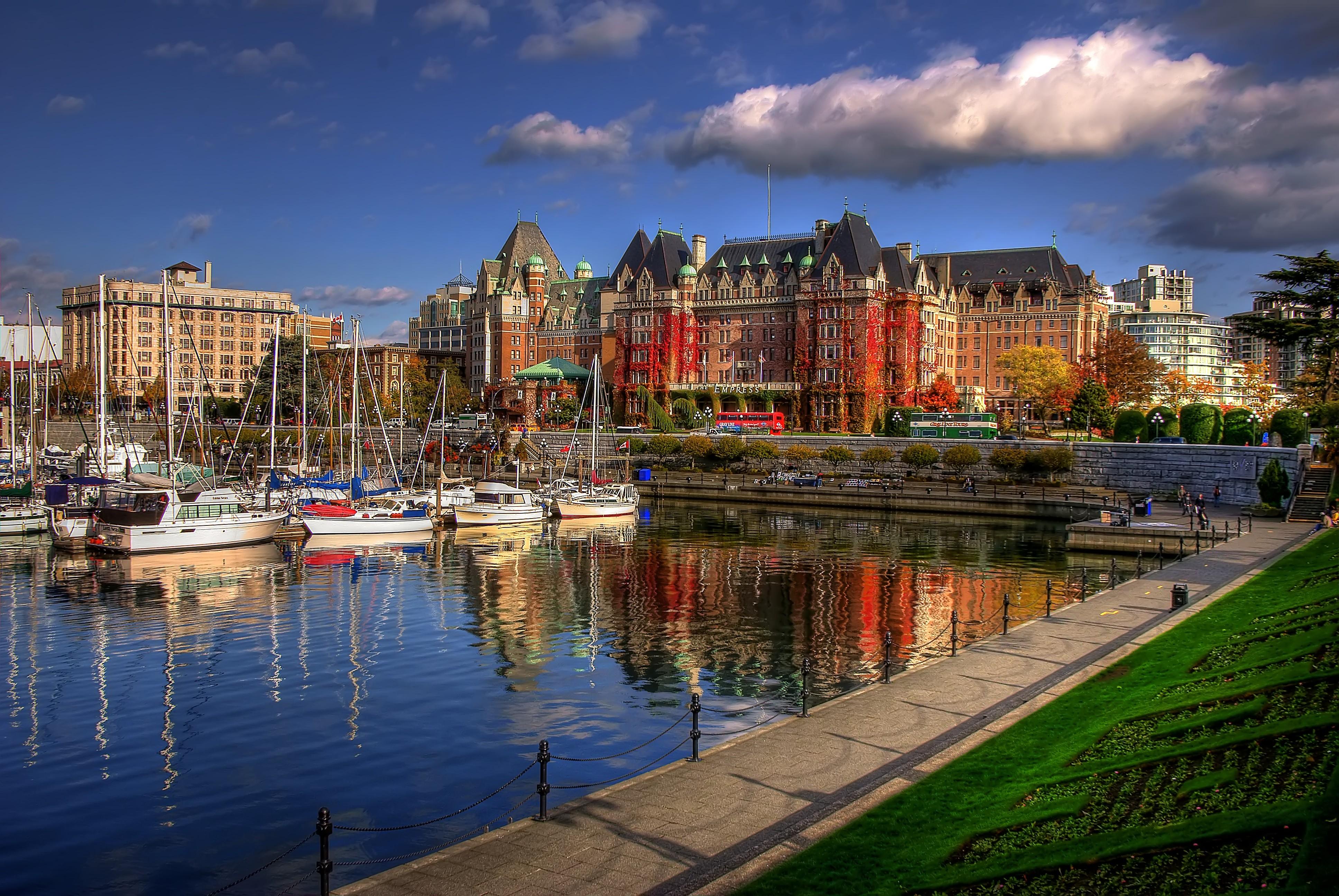 Популярные туристические города. Британская Колумбия остров Ванкувер.