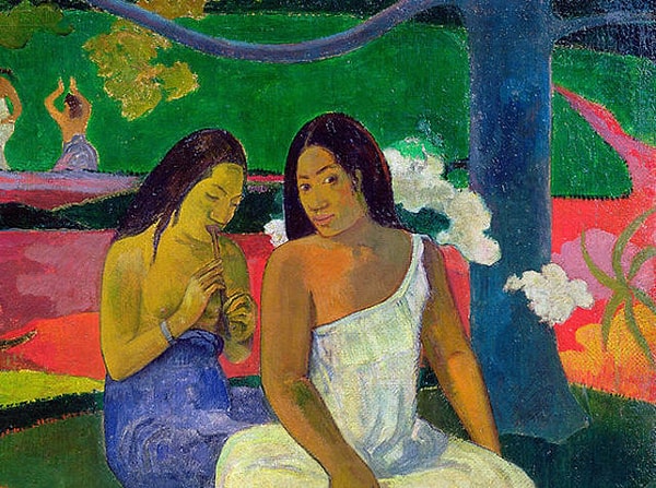 6. Какого цвета была собака на картине?