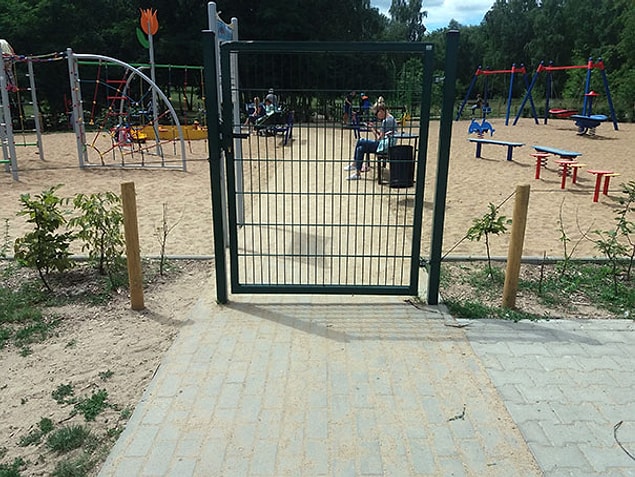 18. Üstün güvenlikli çocuk parkı...