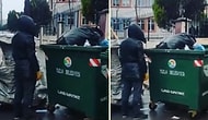Kağıt Toplarken Okulda İstiklal Marşı Okununca Saygı Duruşuna Geçen Adam!
