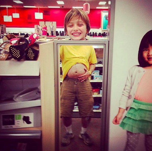 4. Ну и кто тут настоящий - большая голова или этот пивной живот?