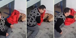 Üşüyen Köpeğe Montunu Veren Güzel Yürekli +1 Kardeşimiz